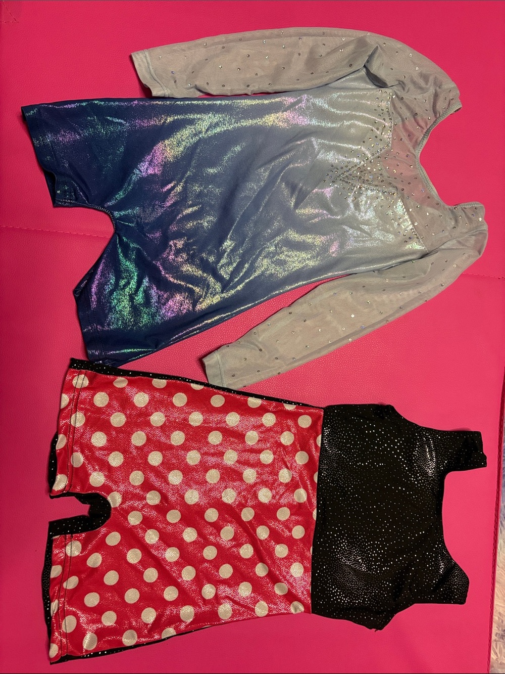 Gymnastics leotards Minnie & Elsa